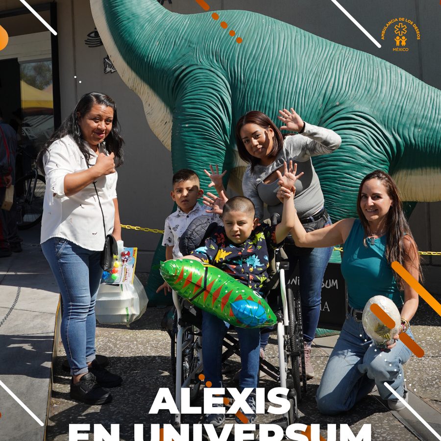 Alexis vivió un día inolvidable en Universum