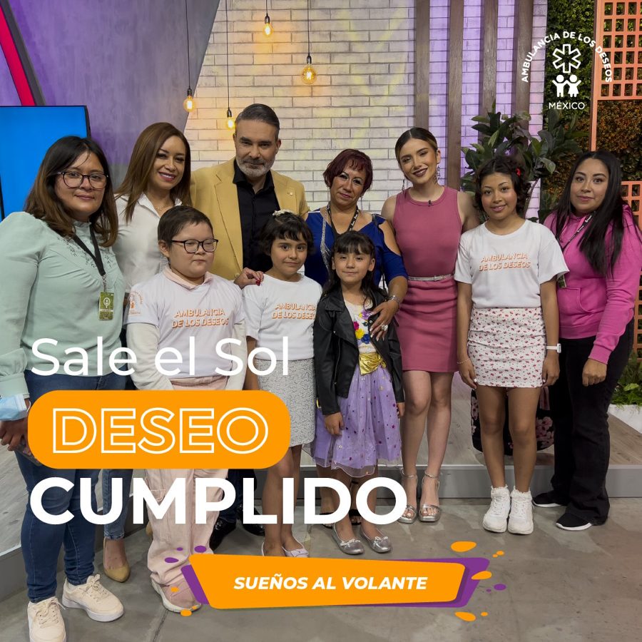 Ángela, Valeria y Aseret cumplieron un deseo en Cápsula Sale el Sol