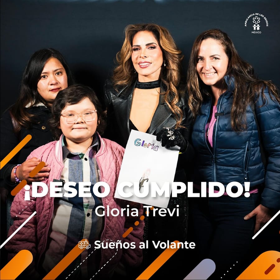 Angie vivió un deseo especial junto a Gloria Trevi