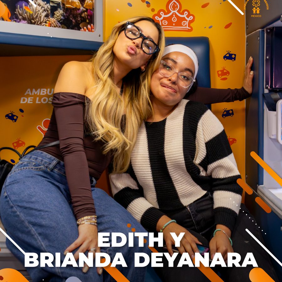 Edith conoció a su influencer favorita y celebró haber vencido el cáncer