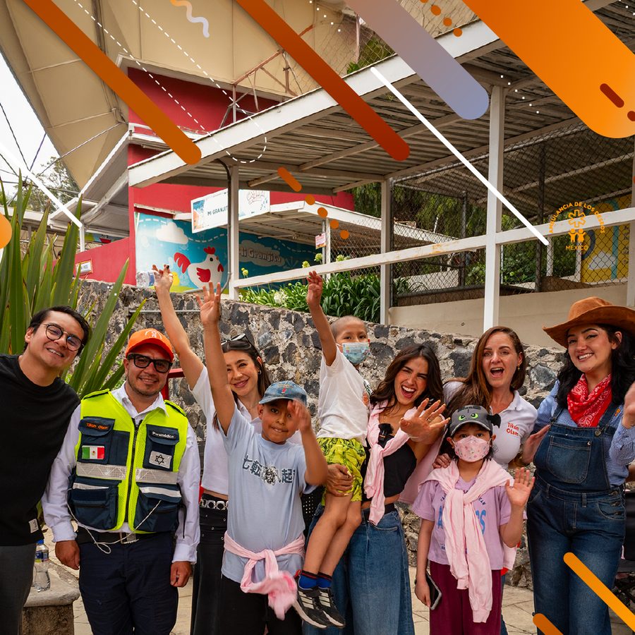 El sueño de 17 niños del DIF con Bárbara de Regil y Granja Las Américas