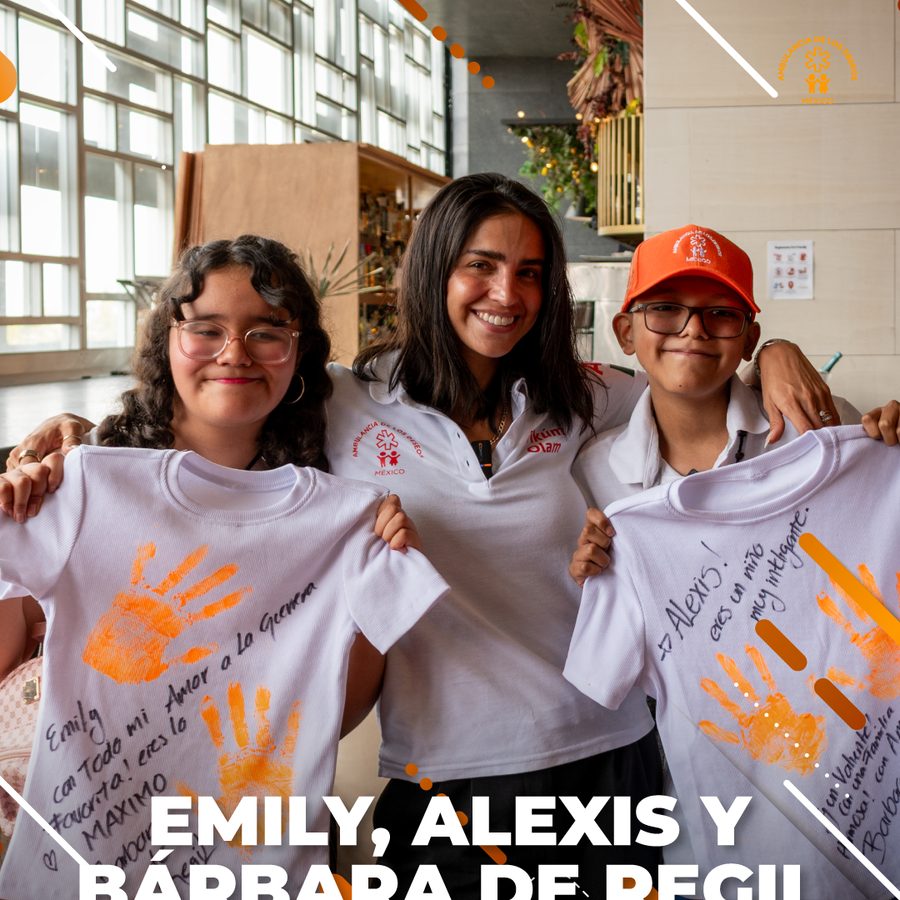 Emily y Alexis cumplieron un deseo especial junto a Bárbara de Regil