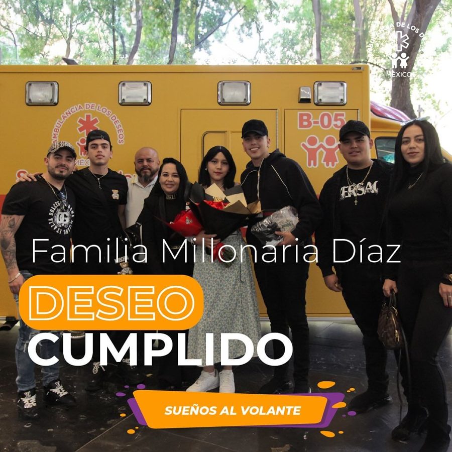 Nahomi y la emoción de conocer a la Familia Díaz