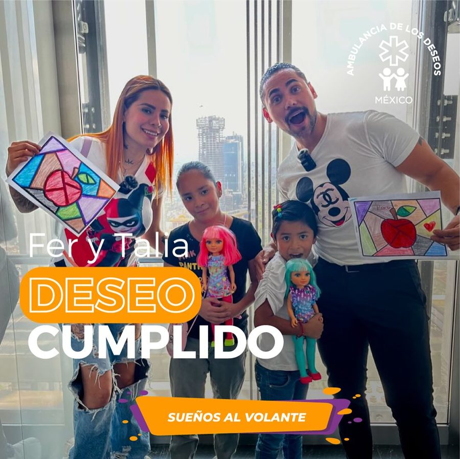 Paola y Alexandra cumplieron su deseo junto a Fer y Talia