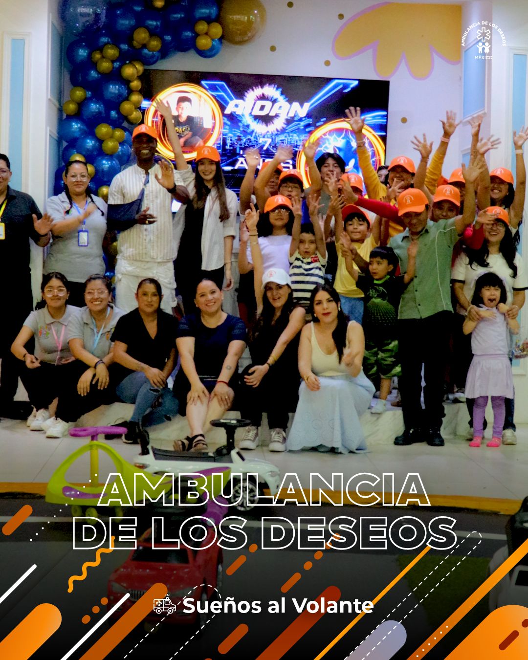 Aidan celebró que venció el cáncer con una fiesta de cumpleaños sorpresa — fotografía 1