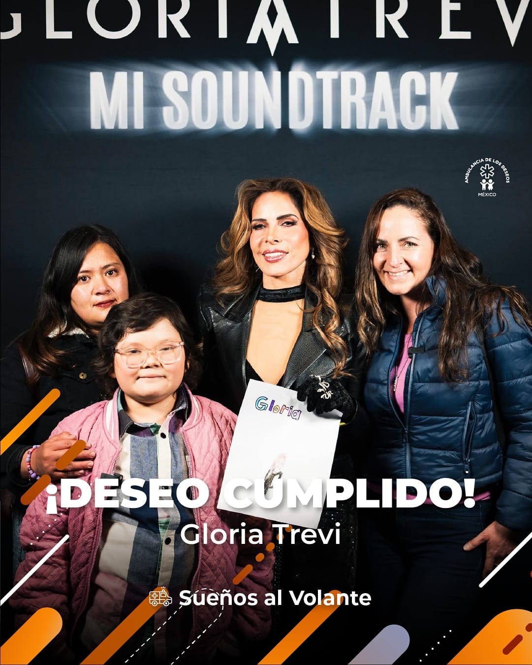 Angie vivió un deseo especial junto a Gloria Trevi — fotografía 1