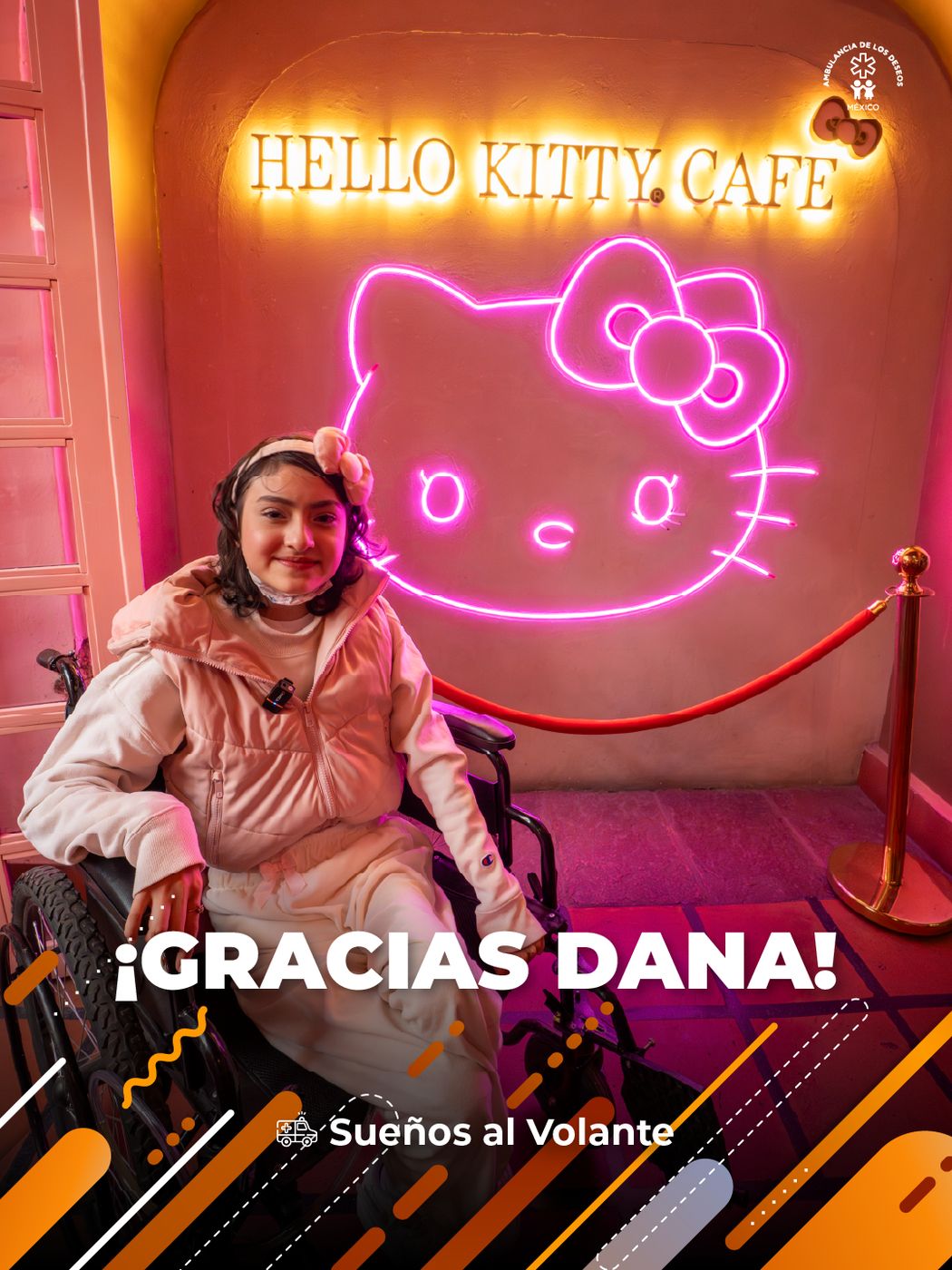 Dana, súper fan de Hello Kitty, recibió una sorpresa en la casa de Kitty — fotografía 2