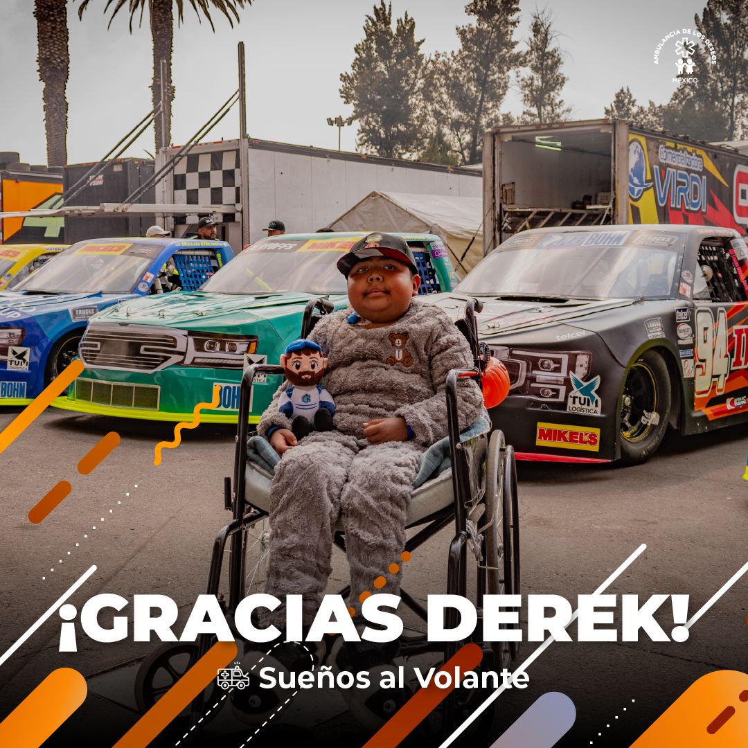 Derek conoció NASCAR – Aventura sobre ruedas — fotografía 2