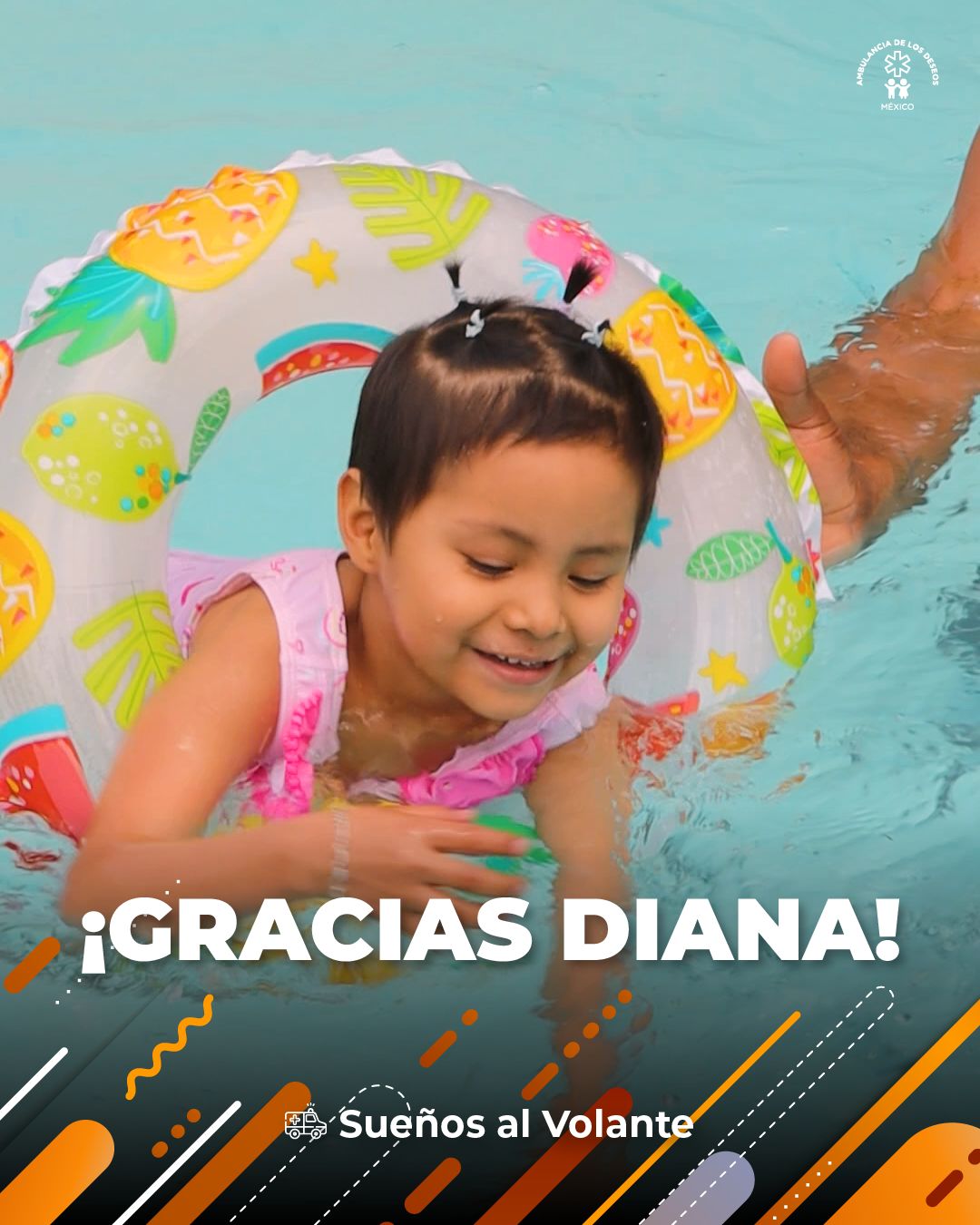 Diana vivió un día inolvidable en Alberca Hilton — fotografía 2