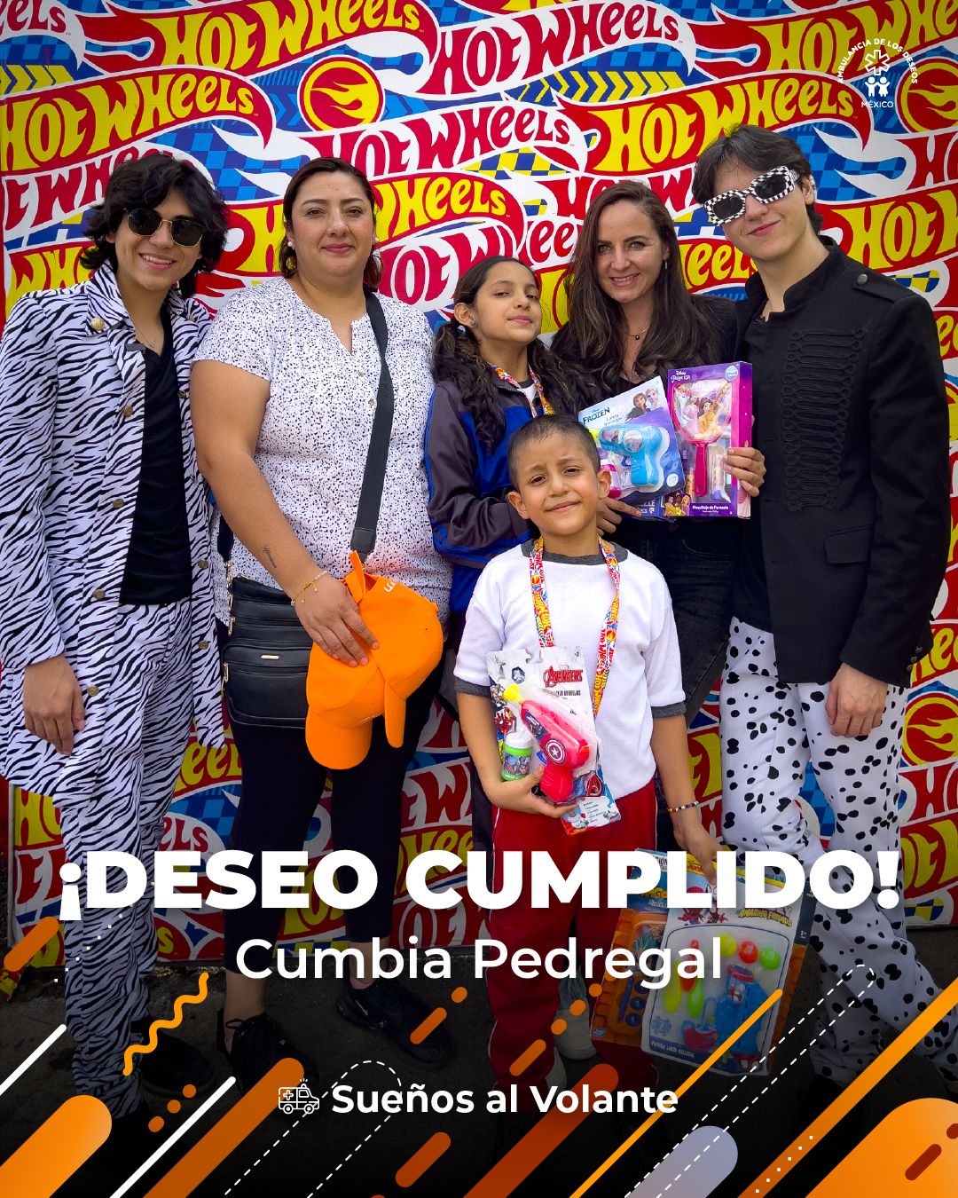Dominic cumplió un deseo especial junto a Hot Wheels — fotografía 1
