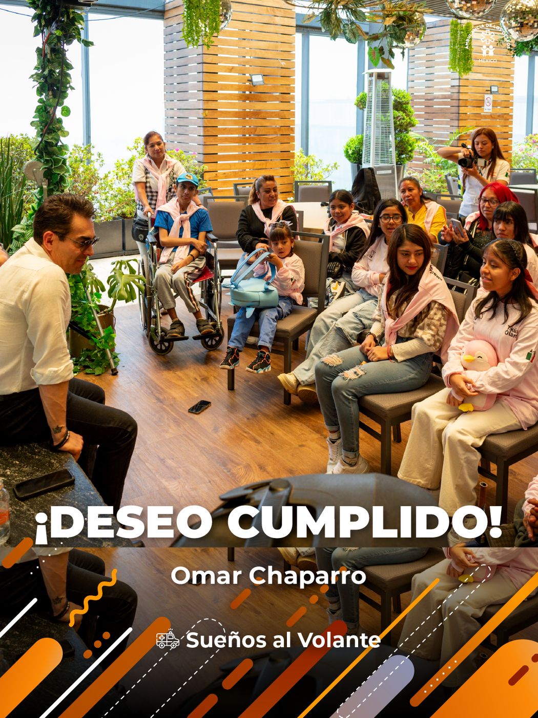 El deseo de cinco guerreros con Omar Chaparro — fotografía 1