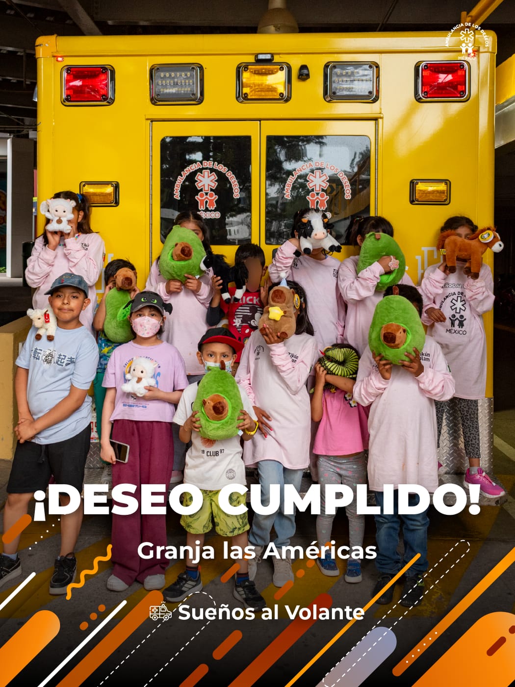 El sueño de 17 niños del DIF con Bárbara de Regil y Granja Las Américas — fotografía 1