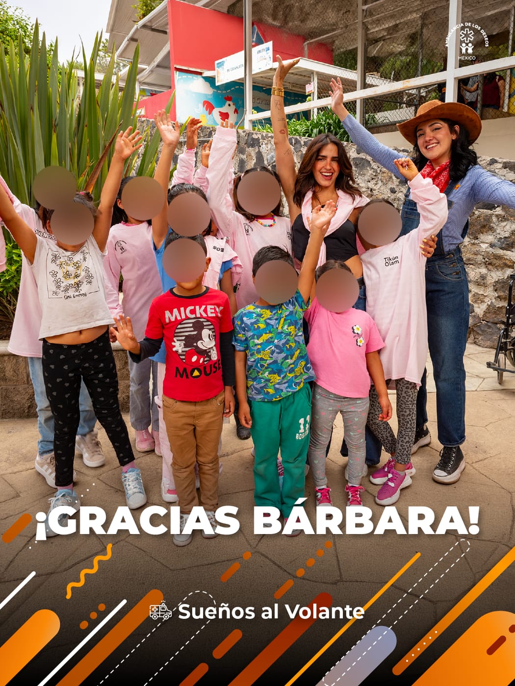 El sueño de 17 niños del DIF con Bárbara de Regil y Granja Las Américas — fotografía 2