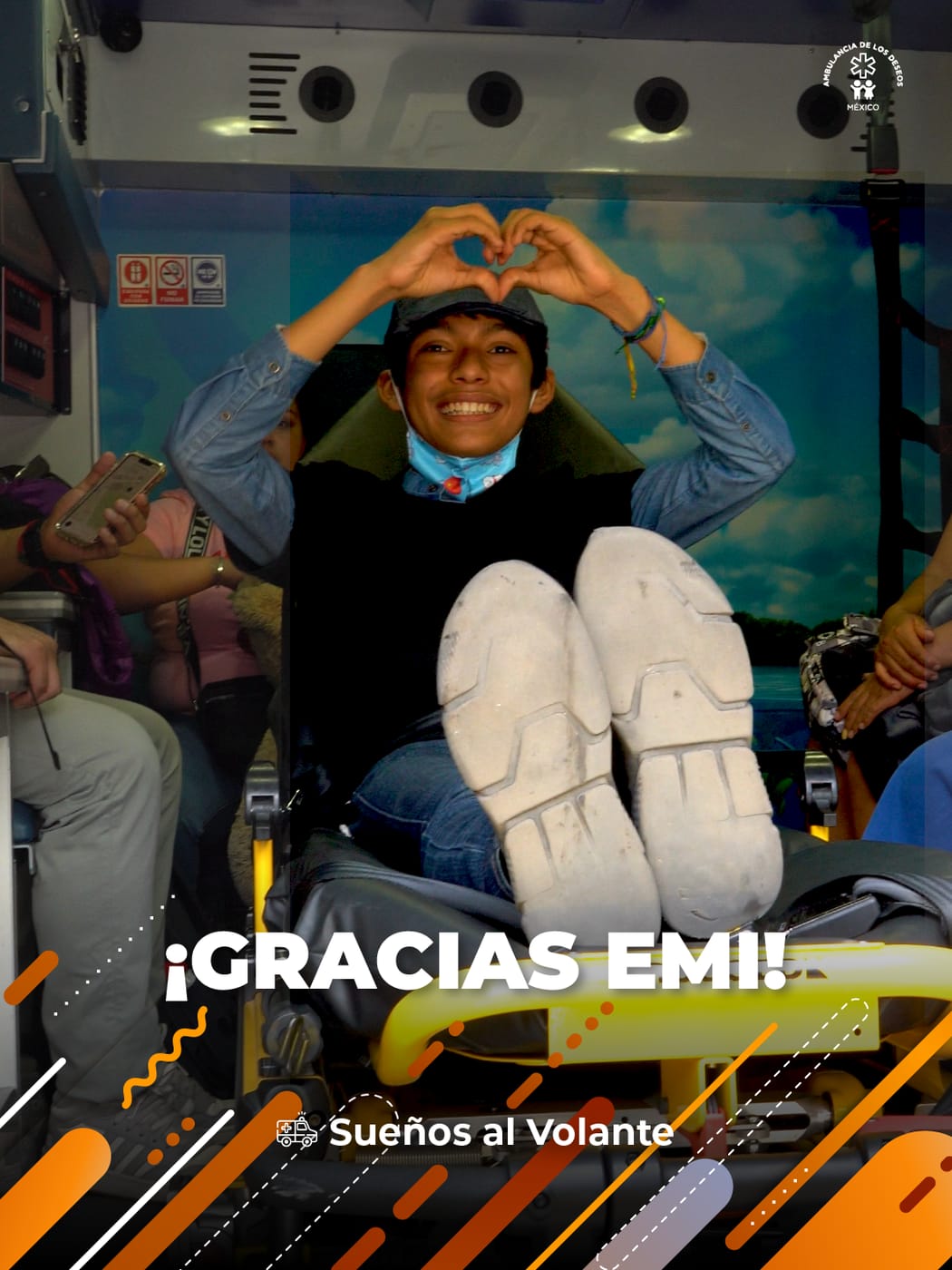 Emi y César: un deseo que rugió con decenas de motores — fotografía 2