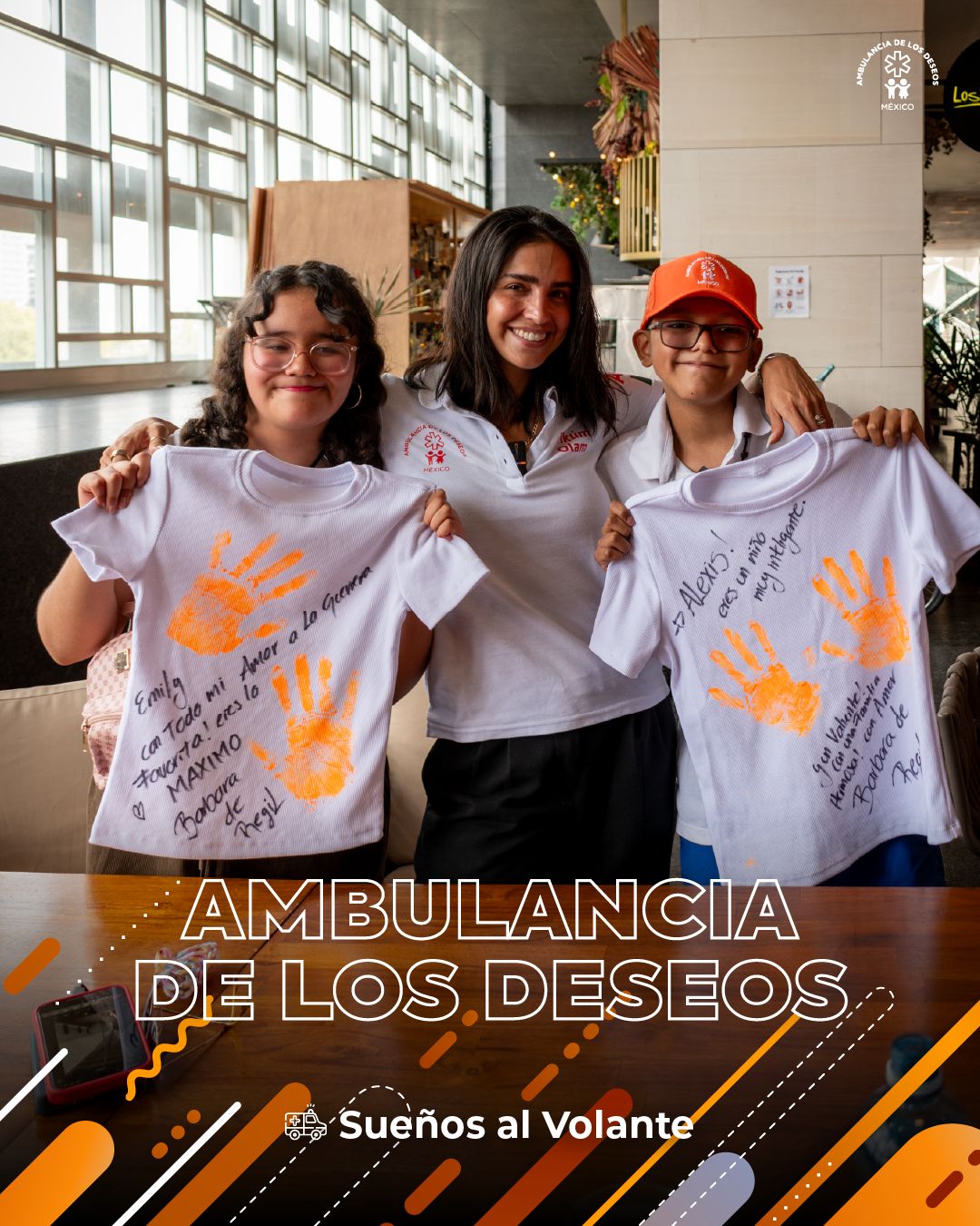 Emily y Alexis cumplieron un deseo especial junto a Bárbara de Regil — fotografía 4