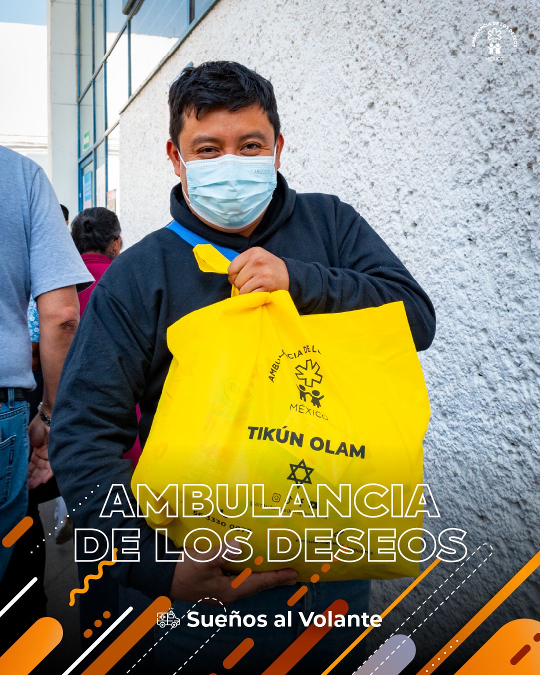 Entrega de despensas en Hospital General de México — fotografía 2