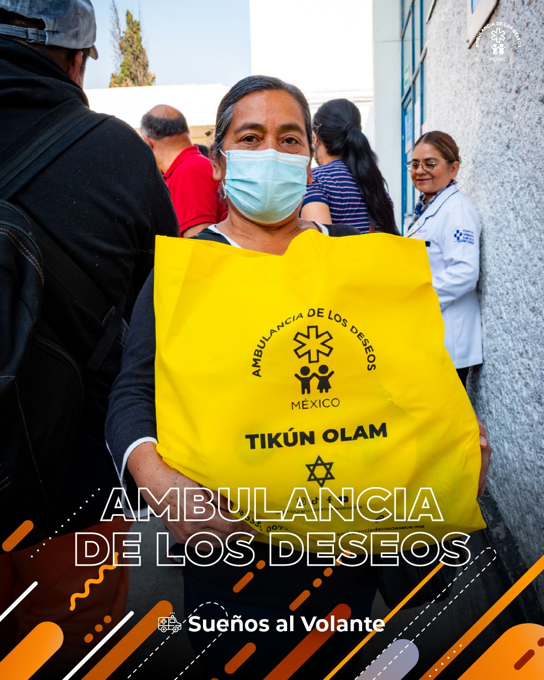 Entrega de despensas en Hospital General de México — fotografía 5