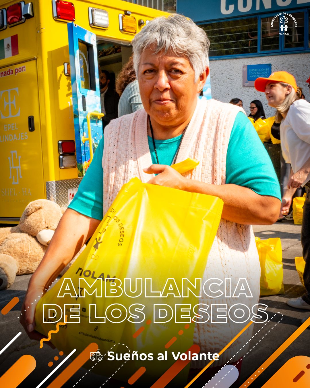 Entrega de despensas en Hospital General de México — fotografía 8