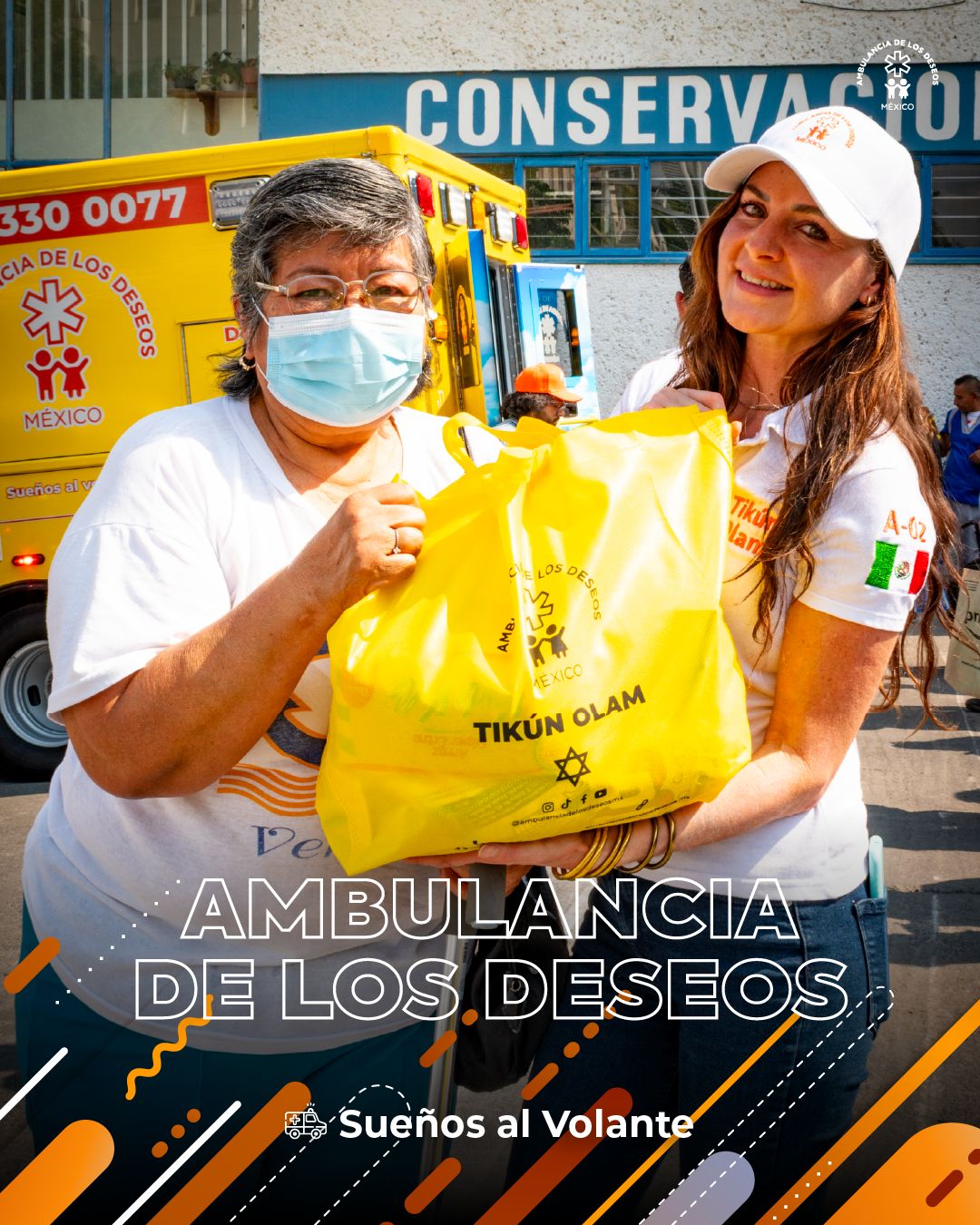 Entrega de despensas en Hospital General de México — fotografía 9