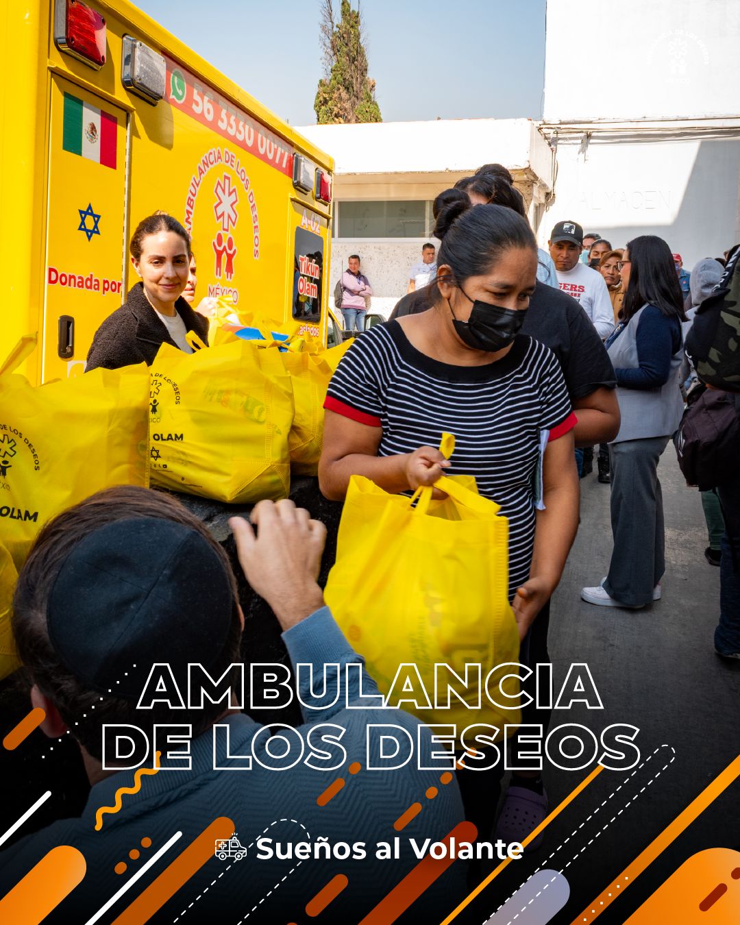 Entrega de despensas en Hospital General de México — fotografía 12
