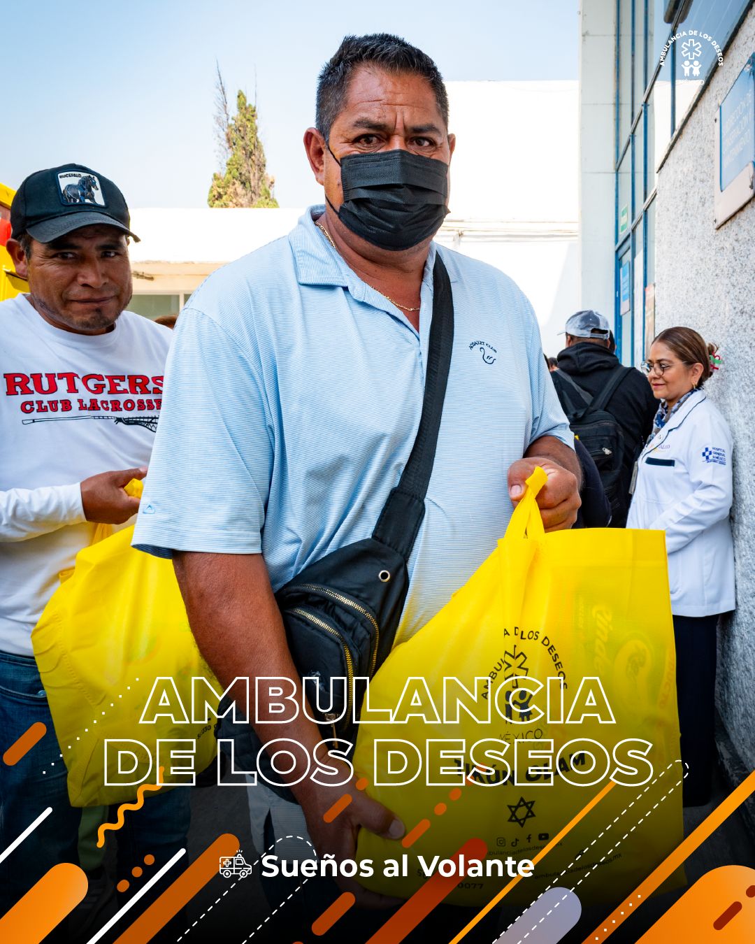 Entrega de despensas en Hospital General de México — fotografía 13