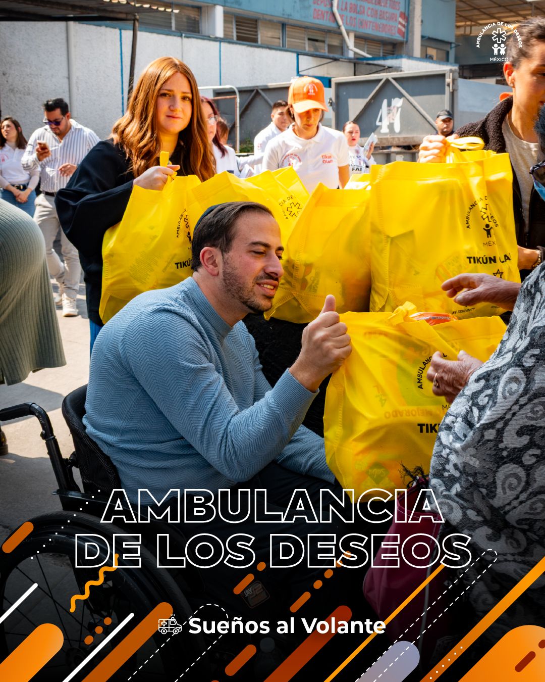 Entrega de despensas en Hospital General de México — fotografía 16
