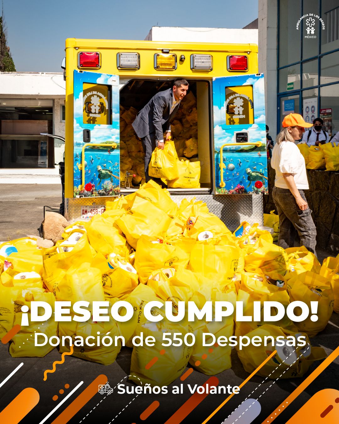Entrega de despensas en Hospital General de México — fotografía 18