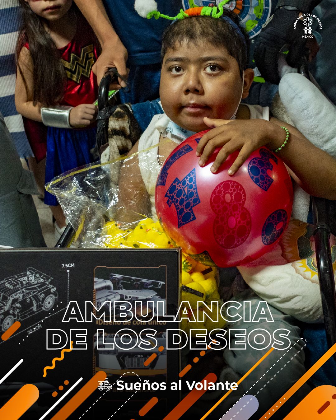 Entrega de juguetes en el Instituto Nacional de Pediatría con la UMOE — fotografía 2