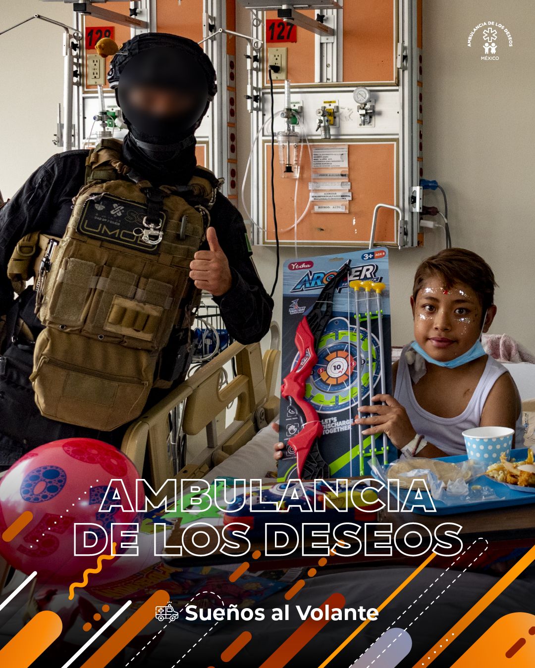 Entrega de juguetes en el Instituto Nacional de Pediatría con la UMOE — fotografía 7