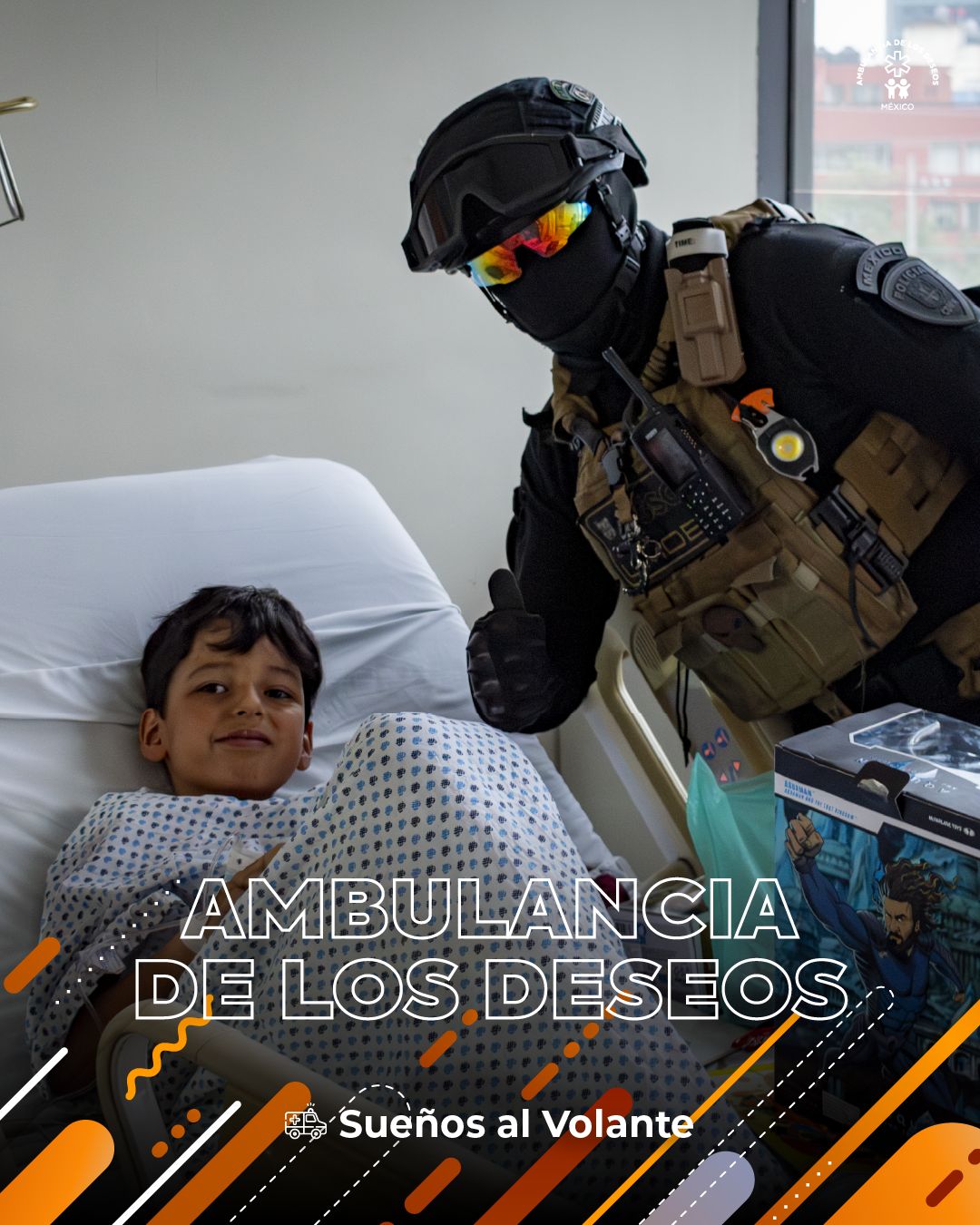 Entrega de juguetes en el Instituto Nacional de Pediatría con la UMOE — fotografía 8