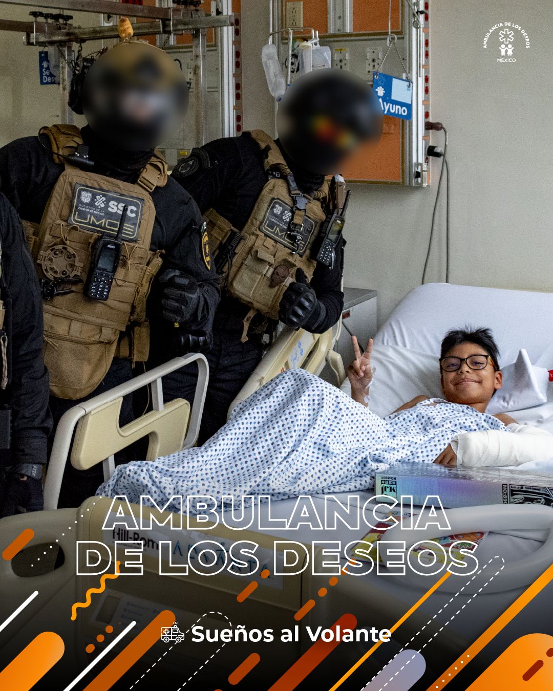 Entrega de juguetes en el Instituto Nacional de Pediatría con la UMOE — fotografía 9