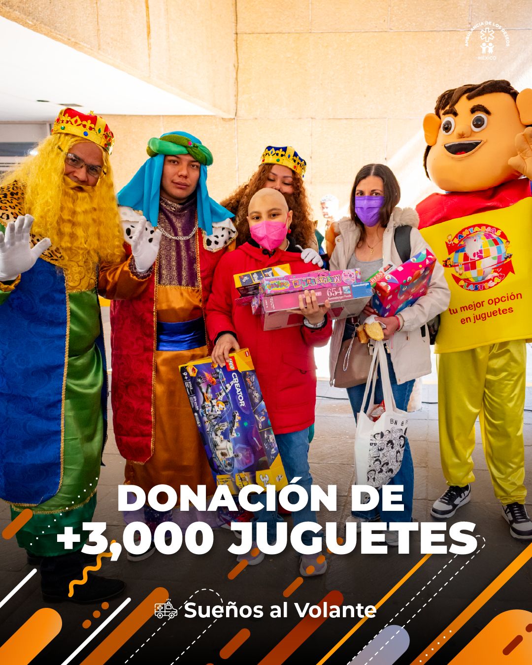 Entrega de juguetes en Siglo XXI y Bellas Artes — fotografía 1