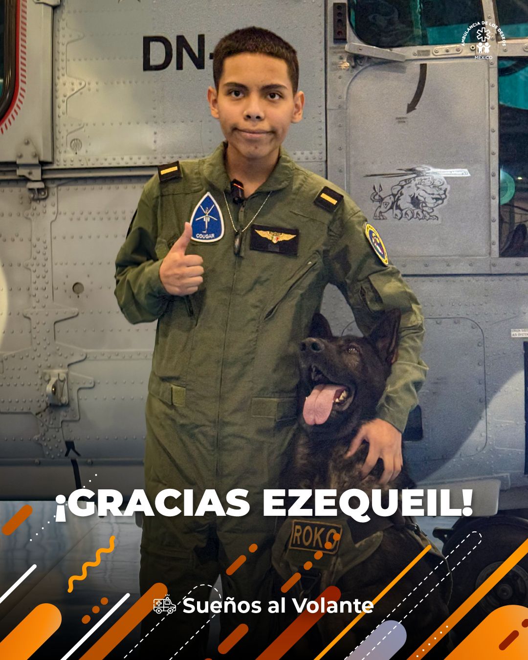 Ezequiel piloteó un helicóptero del Ejército – Sueño elevado — fotografía 2