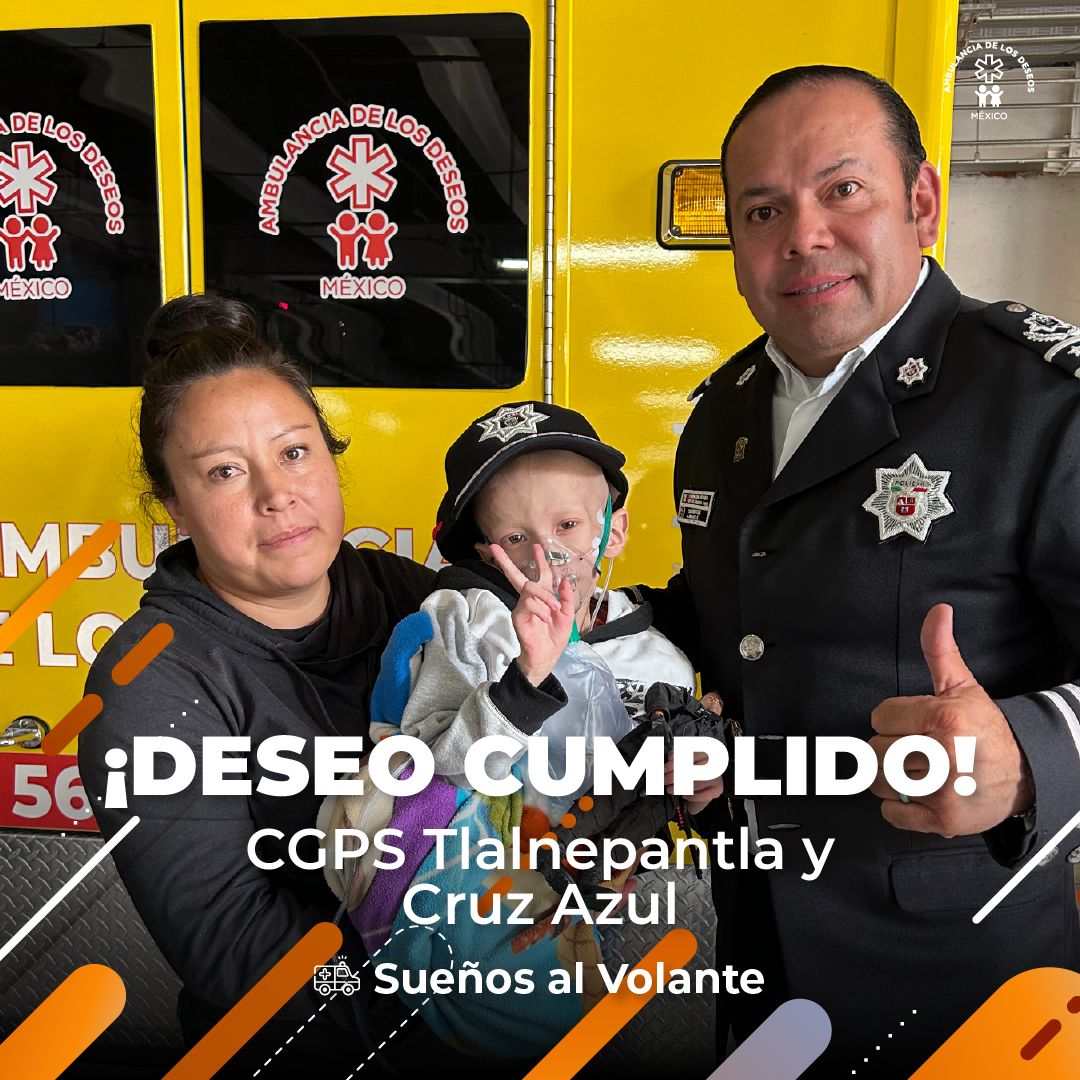 George fue policía por un día con Cruz Azul y Seguridad — fotografía 1