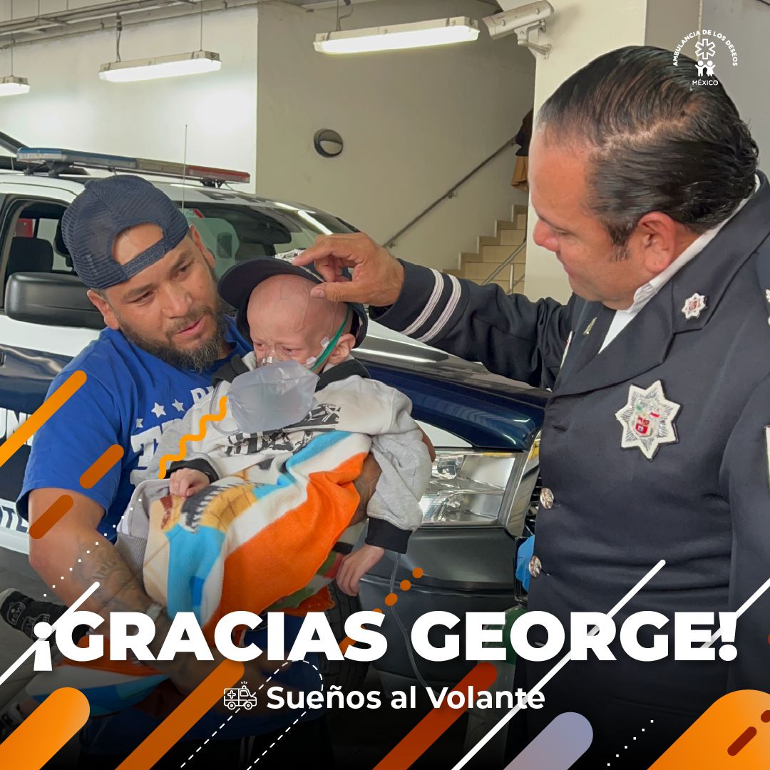 George fue policía por un día con Cruz Azul y Seguridad — fotografía 2