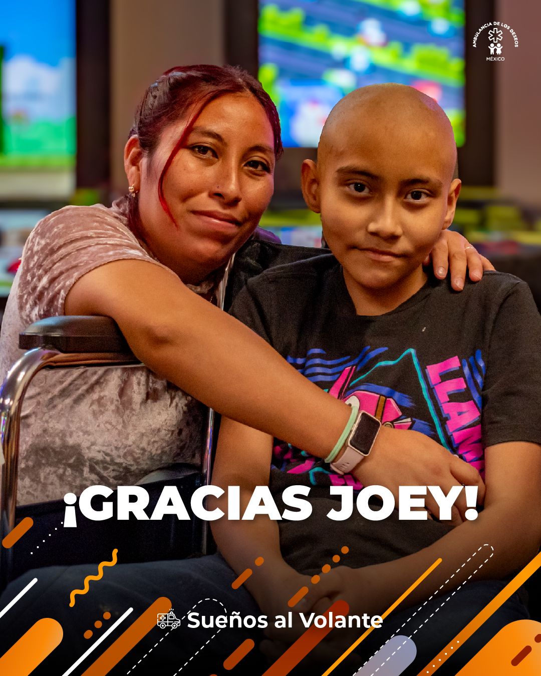 Joey vivió un día de diversión en Chuck E. Cheese junto a Armando Hernández — fotografía 2