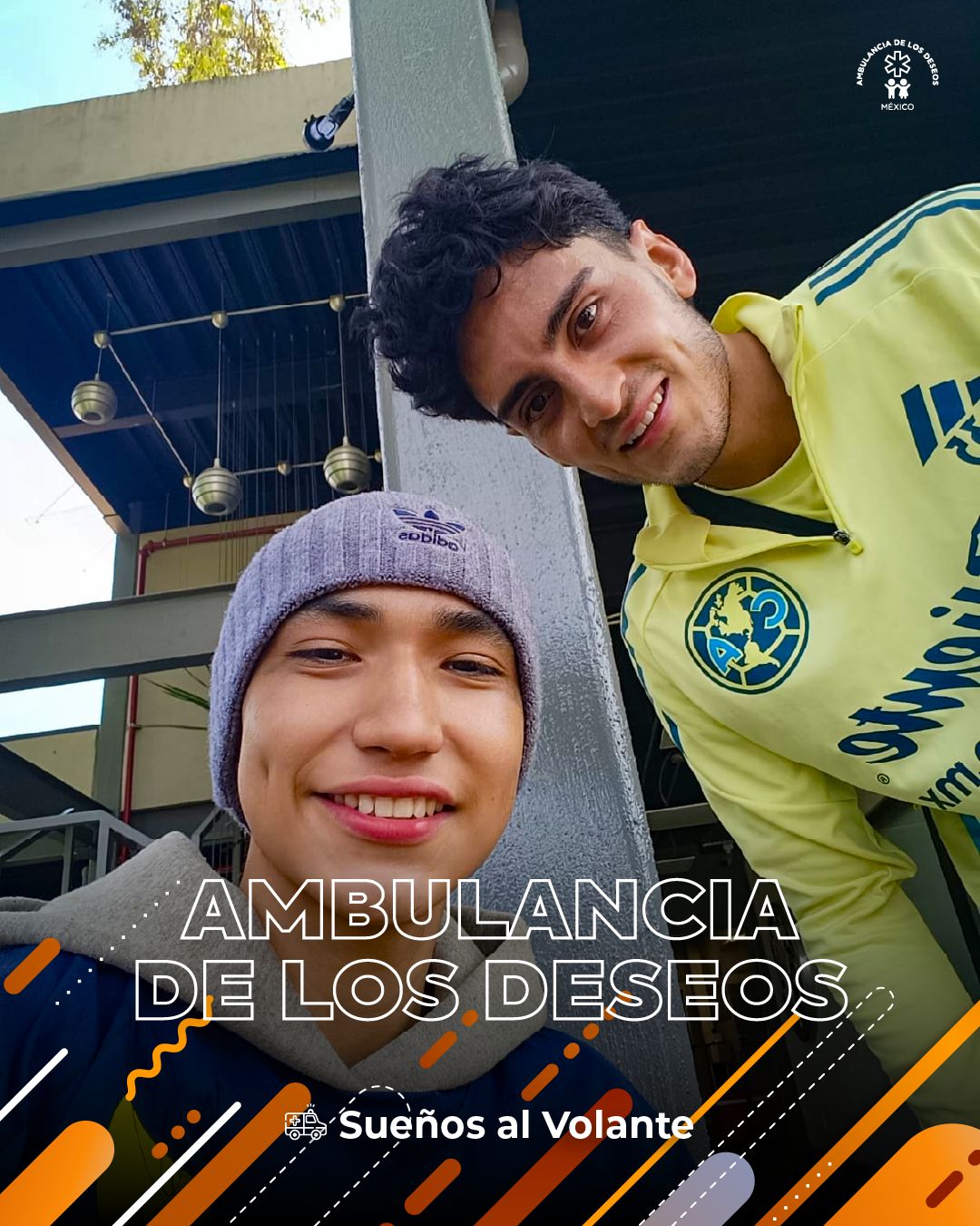 Juan cumplió su sueño de convivir con los jugadores del Club América — fotografía 4
