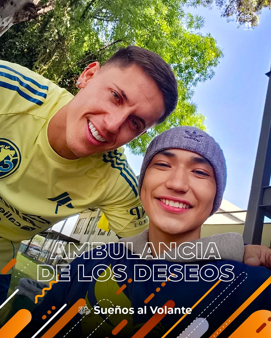 Juan cumplió su sueño de convivir con los jugadores del Club América — fotografía 6