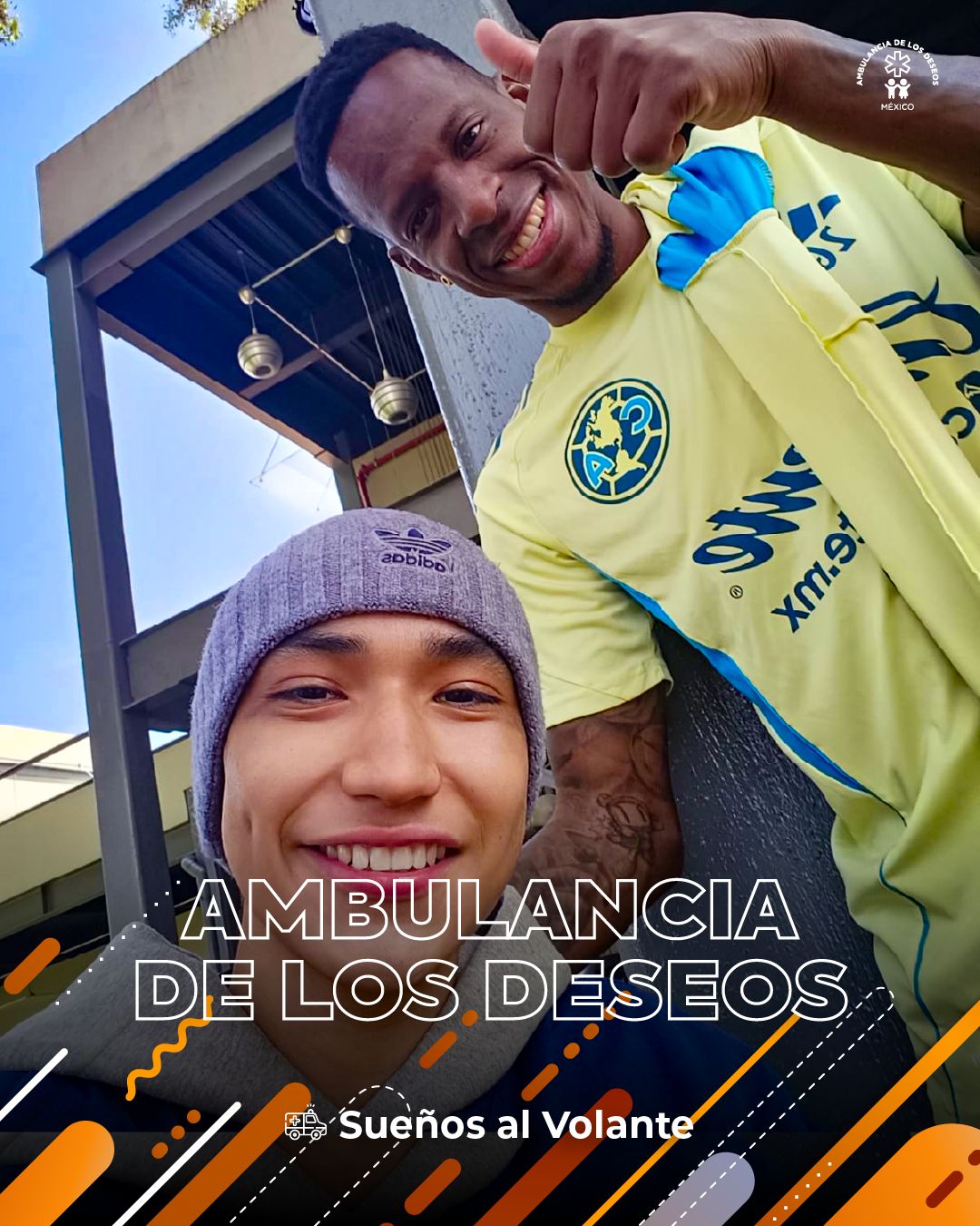 Juan cumplió su sueño de convivir con los jugadores del Club América — fotografía 8