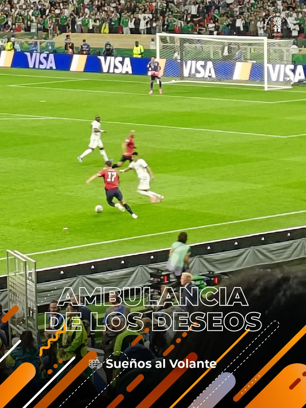 Juan llegó al Mundial y vio jugar a México — fotografía 3