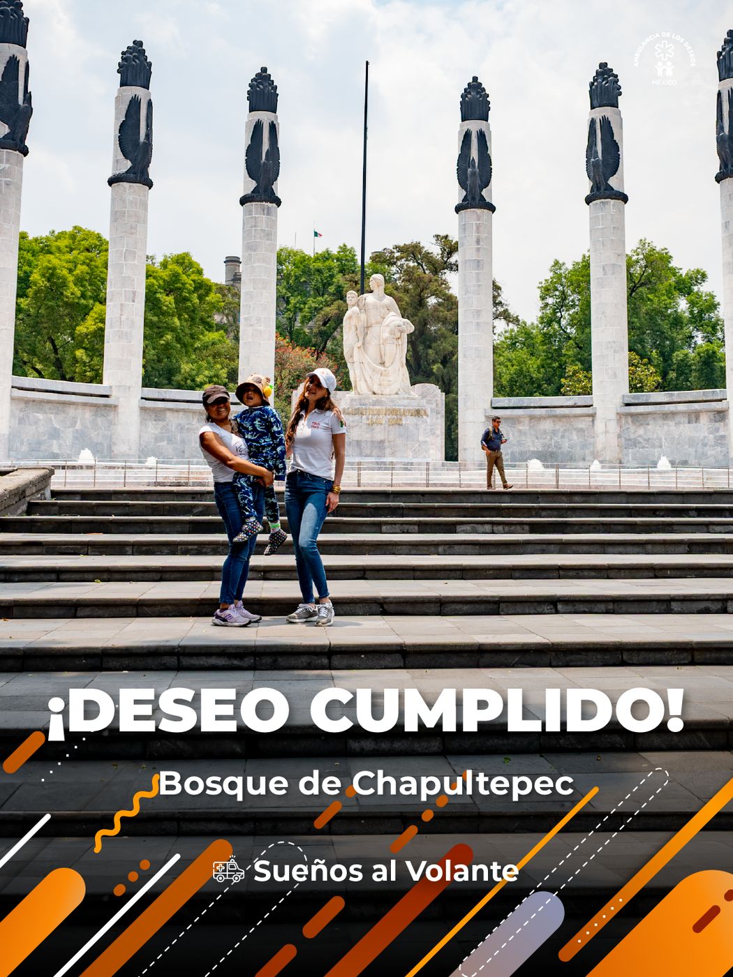 Leo cumplió su sueño de subirse al emblemático tren de Chapultepec — fotografía 1