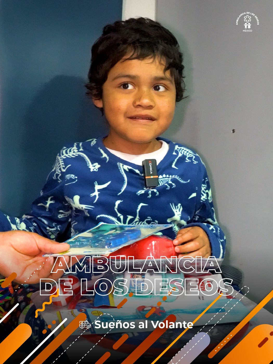 Leo cumplió su sueño de subirse al emblemático tren de Chapultepec — fotografía 5