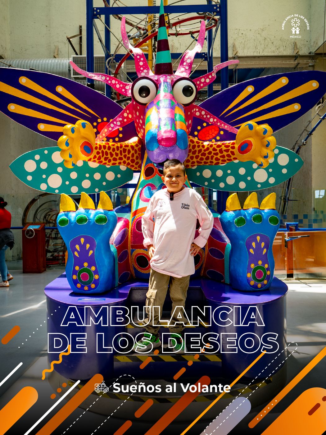 Mati pasó un día como influencer en el Papalote Museo del Niño — fotografía 3