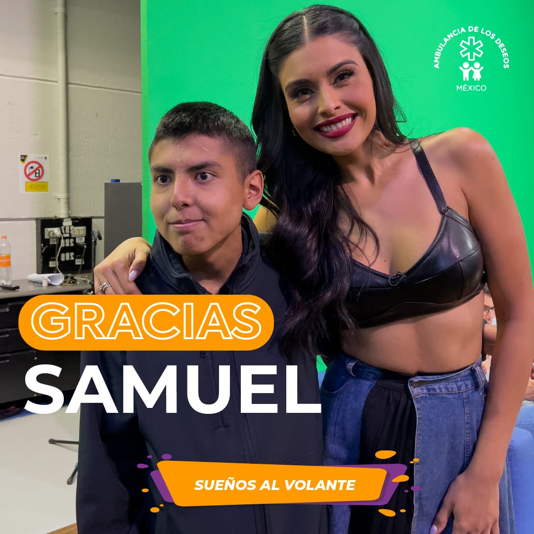 Samuel visitó Venga La Alegría – Un deseo hecho realidad — fotografía 2