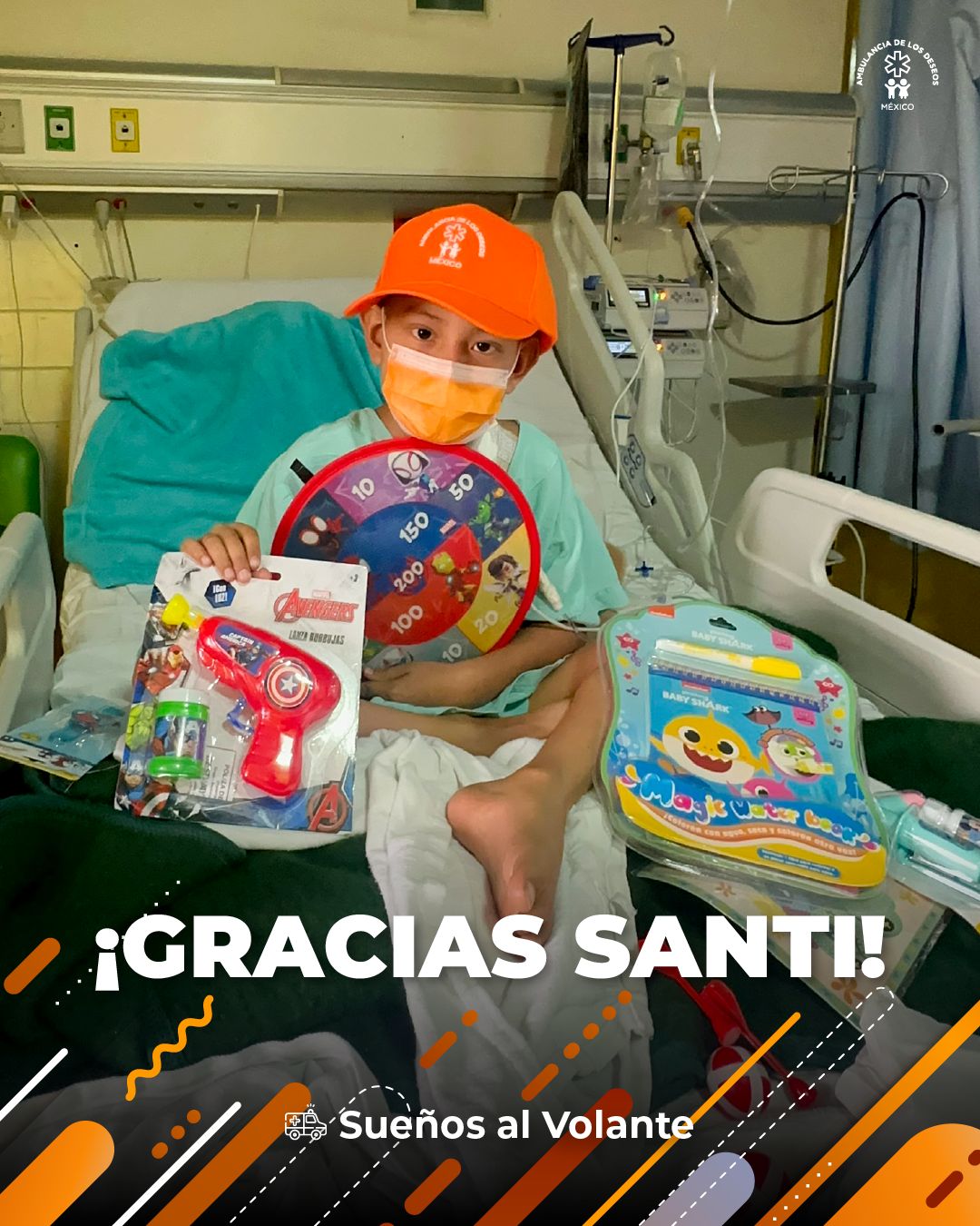 Santiago recibió una silla de ruedas y un día lleno de regalos — fotografía 2