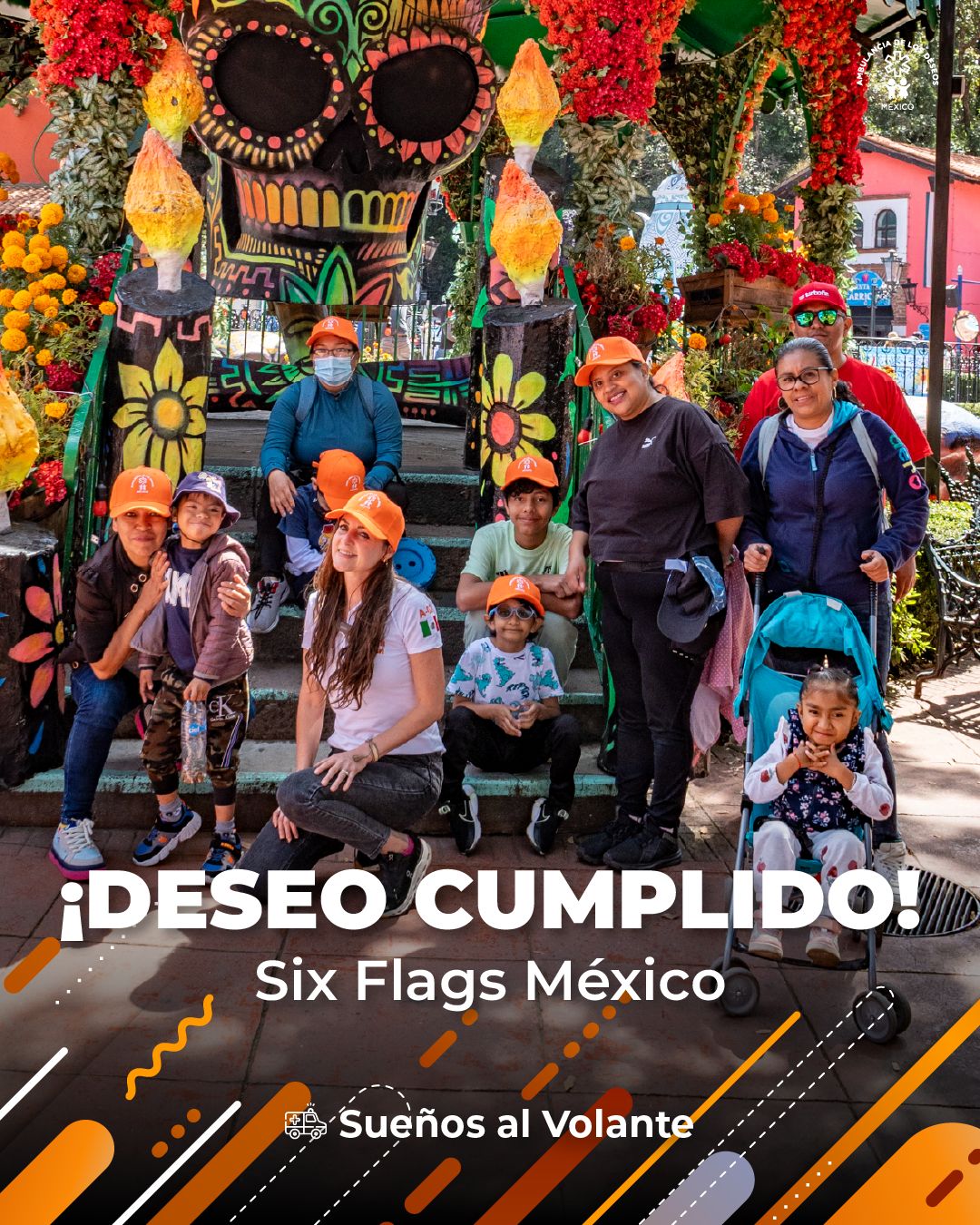 Sofía, José, César, Ángel y Sergio vivieron un día de adrenalina en Six Flags — fotografía 1