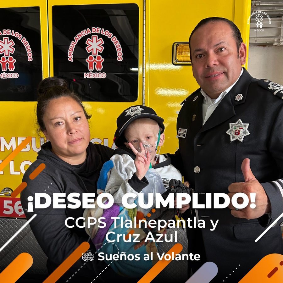 George fue policía por un día con Cruz Azul y Seguridad