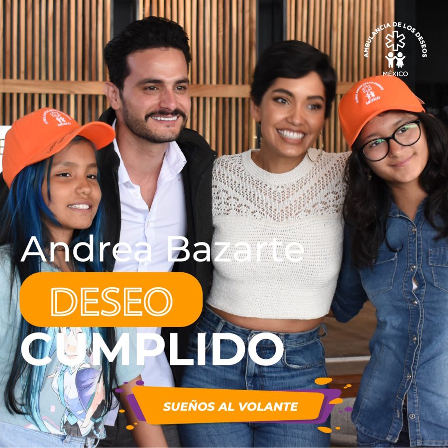 Hanni y Coraline conocieron a Andrea Bazarte