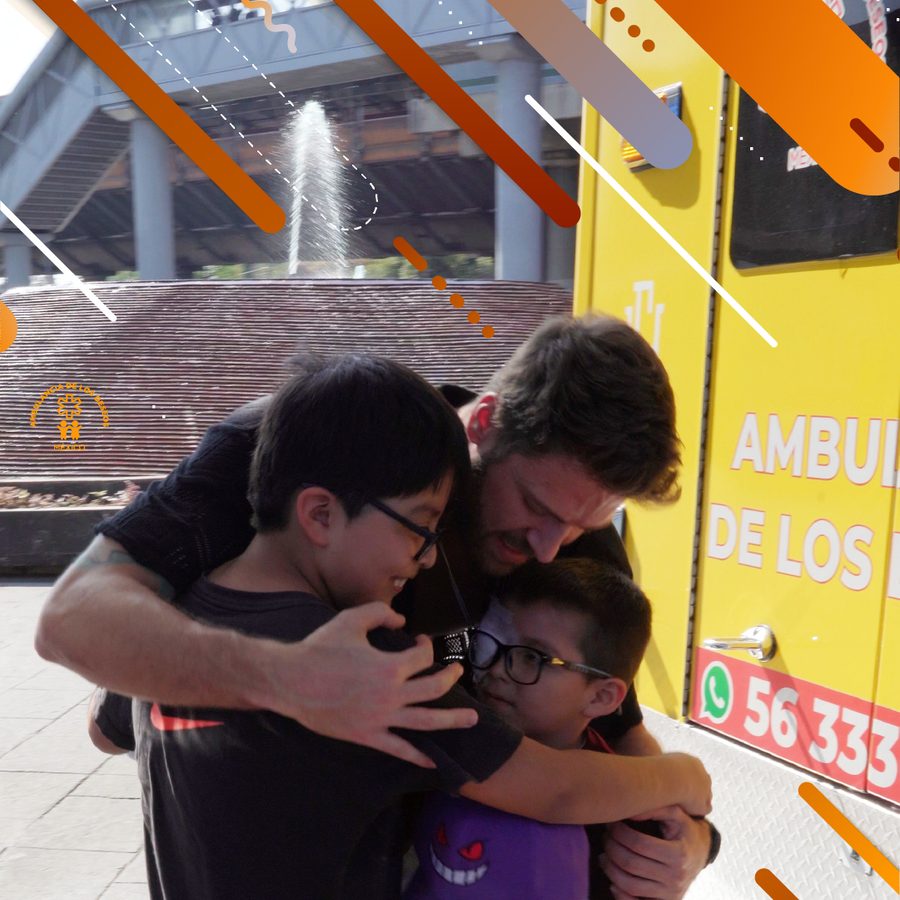 Ian y Liam cumplieron un deseo especial junto a Jorge Losa