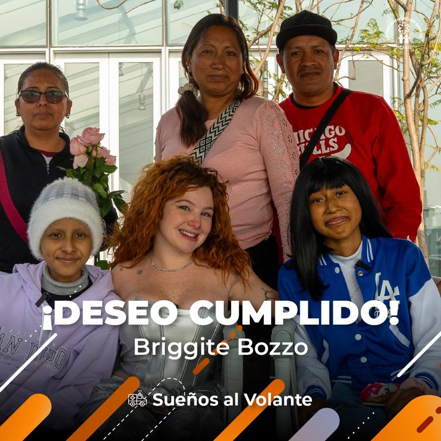 Jocelyn y Valeria compartieron sonrisas con Briggi Bozzo